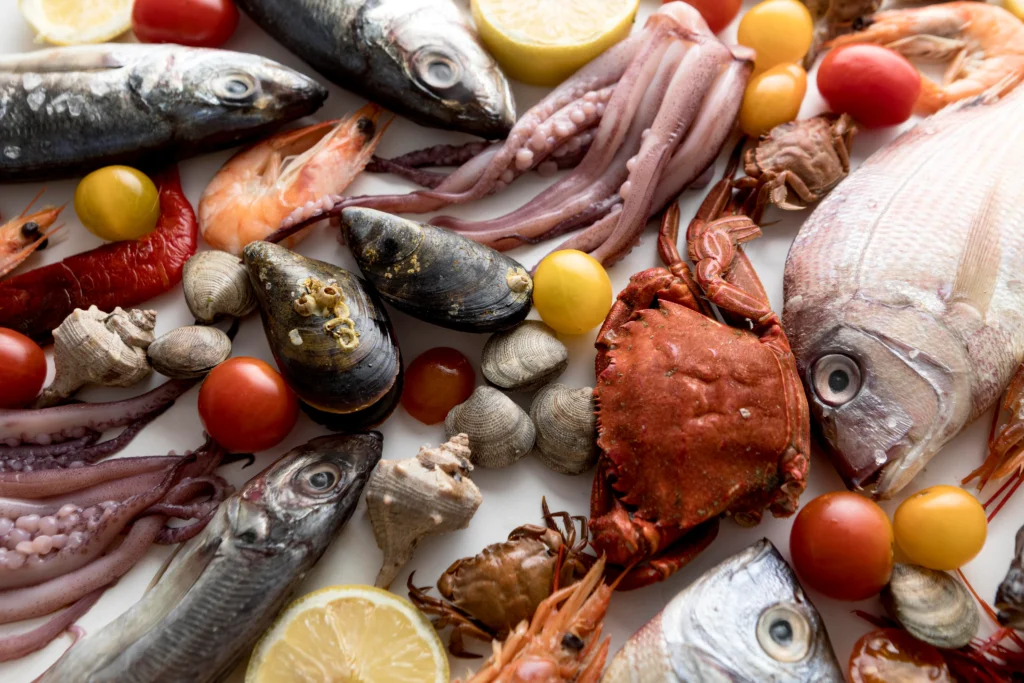 Seafood shipped to me